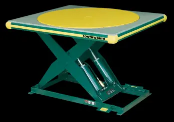 Flush Mount Turntable Lift Table